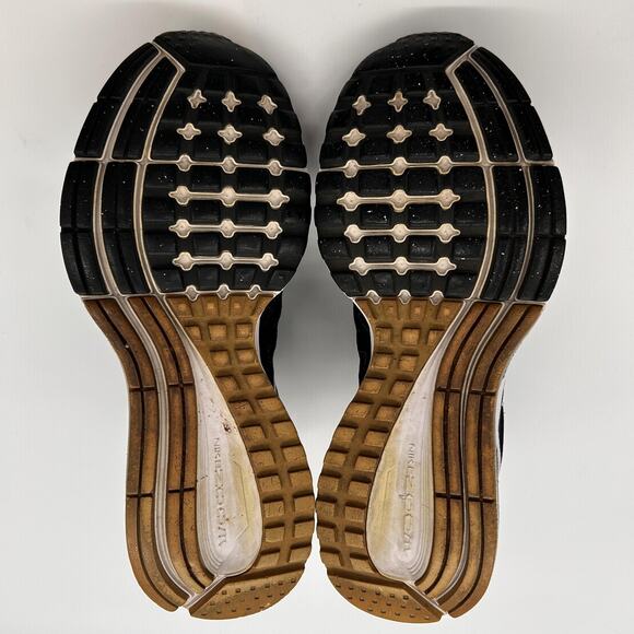 Nike Zoom Pegasus 31 Shoes Womens Size 8 Black White Running Sneakers 654486-010 - Picture 9 of 10